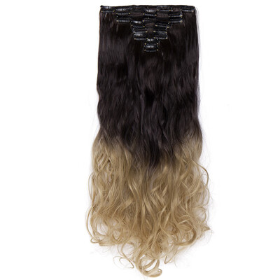 24 Inches Curly 8 Pcs Full Head Clip in Hair Extensions Synthetic 8 Piece 18 Clips Hairpiece Long Wave Trendy Design for Women
24 Inches Curly 8 Pcs Full Head Clip in Hair Extensions Synthetic 8 Piece 18 Clips Hairpiece Long Wave Trendy Design for Women