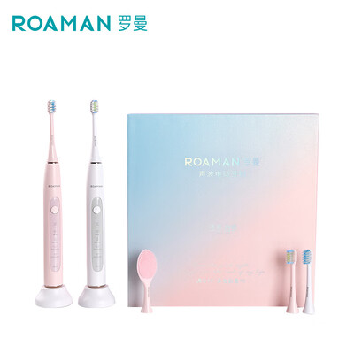 ROAMAN electric toothbrush adult couple set sound wave smart charging waterproof home L12
ROAMAN electric toothbrush adult couple set sound wave smart charging waterproof home L12