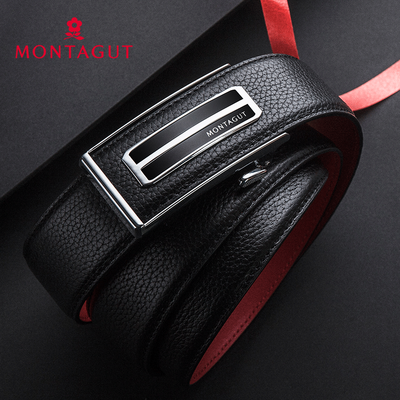 Montagut belt mens leather automatic buckle birth year red belt with suede leather business casual leather pants belt outside black red R253171021W
Montagut belt mens leather automatic buckle birth year red belt with suede leather business casual leather pants belt outside black red R253171021W