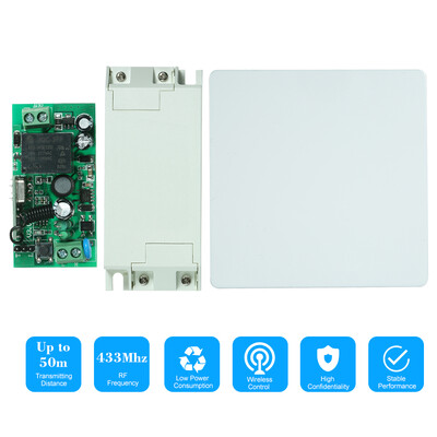 1 Channel AC85V-250VDC15V-120V 10A RF Wireless Remote Control Switch Receiver 1PCS 1 Key RF 433MHz Transmitter Remote Controller
1 Channel AC85V-250VDC15V-120V 10A RF Wireless Remote Control Switch Receiver 1PCS 1 Key RF 433MHz Transmitter Remote Controller