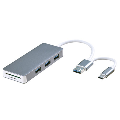 Hz-0010 USB 30 TYPE C MICRO HUB Card Reader HUB Splitter Multi Spliter Hub Combo HUB Multi-port Interface Extension Adapter Compa
Hz-0010 USB 30 TYPE C MICRO HUB Card Reader HUB Splitter Multi Spliter Hub Combo HUB Multi-port Interface Extension Adapter Compa