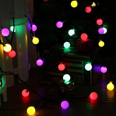 Jiawen Christmas Lights String 5m 50 LEDs RGB Holiday Ball Light AC 110V 
Jiawen Christmas Lights String 5m 50 LEDs RGB Holiday Ball Light AC 110V