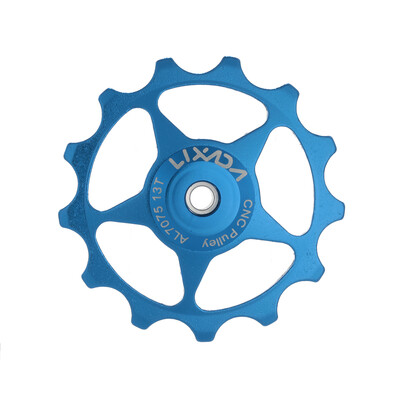 Lixada 1pc 11T13T Rear Derailleur Guide CNC Aluminum Alloy Pulley Jockey Wheel Disc Sealed Bearings Pulley Replacement
Lixada 1pc 11T13T Rear Derailleur Guide CNC Aluminum Alloy Pulley Jockey Wheel Disc Sealed Bearings Pulley Replacement