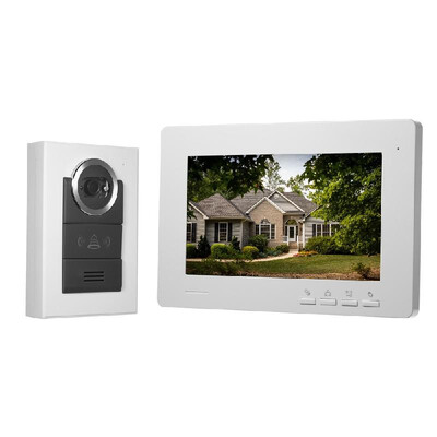 7 inch Wired Video Doorbell Indoor Monitor with IR-CUT Rainproof Outdoor Camera Visual Intercom Two-way Audio Remote Unlock Video
7 inch Wired Video Doorbell Indoor Monitor with IR-CUT Rainproof Outdoor Camera Visual Intercom Two-way Audio Remote Unlock Video