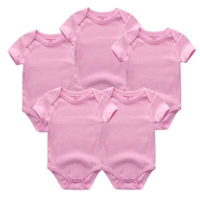 5Pcslot Babywear Unisex Baby Girls Clothes Bodysuits Short Sleeve Solid Baby Boys Clothes Rompers Cotton For Babies Newborn 0-12M
5Pcslot Babywear Unisex Baby Girls Clothes Bodysuits Short Sleeve Solid Baby Boys Clothes Rompers Cotton For Babies Newborn 0-12M