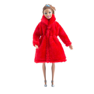 Fashion Barbie Toy Clothes Accessory Winter Plush Coat for Barbie Doll Clothes Dressing
Fashion Barbie Toy Clothes Accessory Winter Plush Coat for Barbie Doll Clothes Dressing