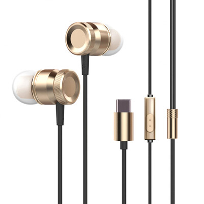 USB Type-C In-Ear Wired Metal Earphone Headset USB-C Earphone Earbuds In-line Control w Mic for Xiaomi 6 Note 3 MIX 2 Letv LeEco
USB Type-C In-Ear Wired Metal Earphone Headset USB-C Earphone Earbuds In-line Control w Mic for Xiaomi 6 Note 3 MIX 2 Letv LeEco