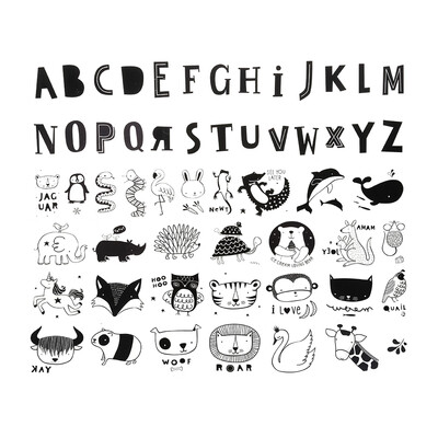 Creative Free Combination Cards for LED Night Light Box