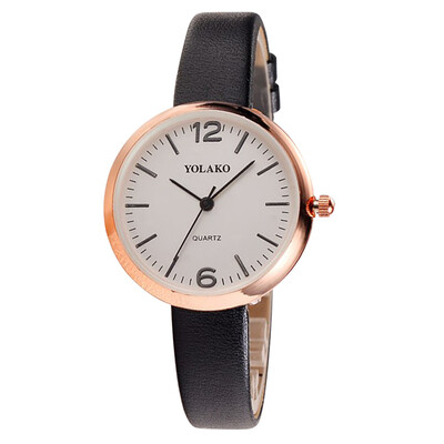 Quartz Watch Women PU Leather Strap Wrist Watch Casual Female Clock 
Quartz Watch Women PU Leather Strap Wrist Watch Casual Female Clock