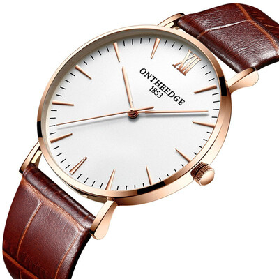 Ultrathin Men Watch Masculino Genuine Leather Strap Wristwatch Para Hombre Quartz Wrist watch Lovers Waterproof Fashion Watch
Ultrathin Men Watch Masculino Genuine Leather Strap Wristwatch Para Hombre Quartz Wrist watch Lovers Waterproof Fashion Watch