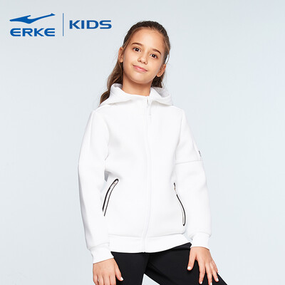 Hongxing Erke ERKE childrens clothing jacket girls cardigan hooded sweater sports shirt wild casual jacket 64219114001 white
Hongxing Erke ERKE childrens clothing jacket girls cardigan hooded sweater sports shirt wild casual jacket 64219114001 white
