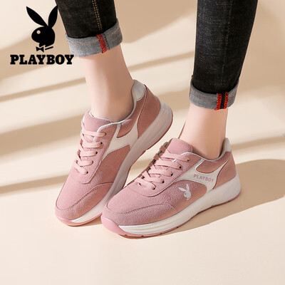 Playboy PLAYBOY sports shoes womens wild thick-soled leisure travel running 0894 pink 38
Playboy PLAYBOY sports shoes womens wild thick-soled leisure travel running 0894 pink 38