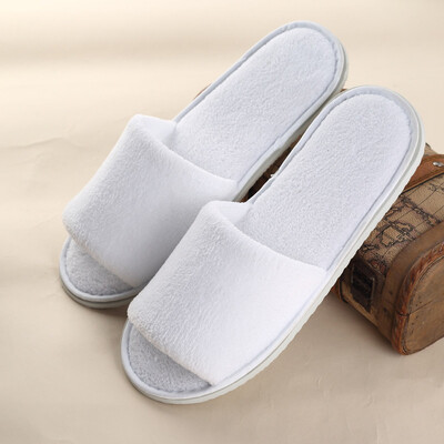 Chic disposable slippers hospitality slippers hotel beauty salon non-slip padded portable floor slippers towel cloth open toe 5 double code
Chic disposable slippers hospitality slippers hotel beauty salon non-slip padded portable floor slippers towel cloth open toe 5 double code