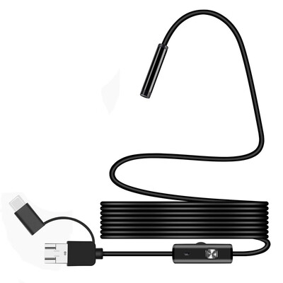 Wireless 3 in 1 Waterproof USB Port 55mm Visual Lens Mini Camera Portable Inspection Cam
Wireless 3 in 1 Waterproof USB Port 55mm Visual Lens Mini Camera Portable Inspection Cam
