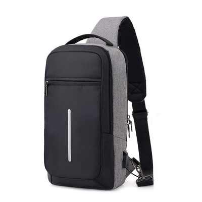 Outdoor Sling Bag for Men Travel Shoulder Bag Chest Shoulder Backpack Crossbody Bag for Outdoor Traveling Shopping