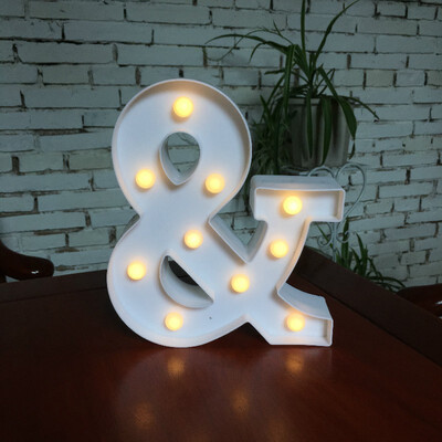 NeillieN Twenty-six LED alphabetic lights decorative modelling lights plastic alphabetic digital night lightsDecorative lamp
NeillieN Twenty-six LED alphabetic lights decorative modelling lights plastic alphabetic digital night lightsDecorative lamp