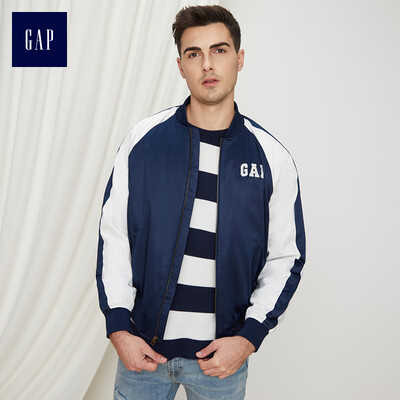 GAP flagship store mens baseball uniform jacket jacket winter mens trend casual stand collar logo shirt 422313 blue&white phase 18096A
GAP flagship store mens baseball uniform jacket jacket winter mens trend casual stand collar logo shirt 422313 blue&white phase 18096A