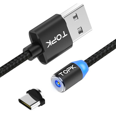 TOPK R-Line2 1M33ft LED Magnetic Type-C USB Cable Premium Nylon Braided Magnet Type-C Charger Cable for Type-C USB Port
TOPK R-Line2 1M33ft LED Magnetic Type-C USB Cable Premium Nylon Braided Magnet Type-C Charger Cable for Type-C USB Port