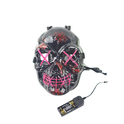 EL Cold Light Grimace Skull Mask Festival Performance Party Glowing Masks with Controller
EL Cold Light Grimace Skull Mask Festival Performance Party Glowing Masks with Controller