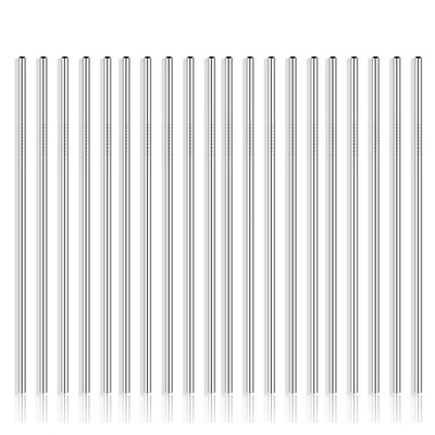 Useful Reusable 304 Stainless Steel Straw Milk Tea Silver Straws Party Drinking Accessories
Useful Reusable 304 Stainless Steel Straw Milk Tea Silver Straws Party Drinking Accessories