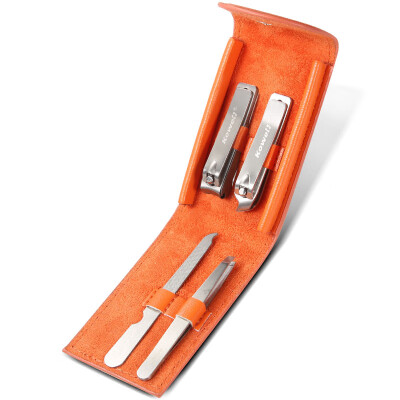 Korea Kowell Han Kewei stainless steel nail clipper set anti-splash nail scissors personal care repair capacity combination 4 sets KB403 orange
Korea Kowell Han Kewei stainless steel nail clipper set anti-splash nail scissors personal care repair capacity combination 4 sets KB403 orange