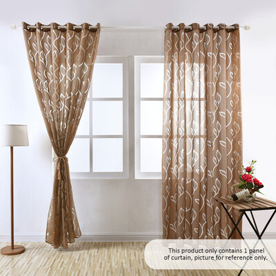 39 98 inches Polyester Semi-Blackout Grommet Top Window Curtain Panel Living Room Bedroom Hotel Voile Curtain Drape--Grey 
39 98 inches Polyester Semi-Blackout Grommet Top Window Curtain Panel Living Room Bedroom Hotel Voile Curtain Drape--Grey