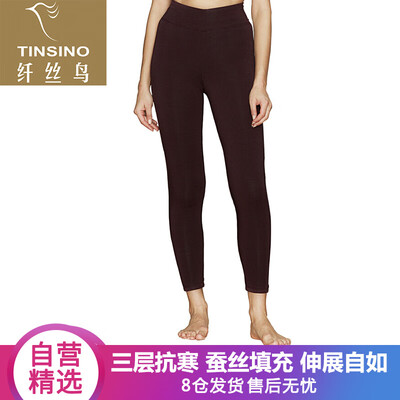 Filament bird TINSINO warm pants womens silk warm three-layer thick knee pants pants winter pants purple 16090
Filament bird TINSINO warm pants womens silk warm three-layer thick knee pants pants winter pants purple 16090