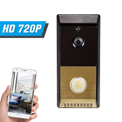 WiFi Smart Wireless Security DoorBell Smart HD 720P Visual Intercom Recording Video Door Phone With Indoor Ding-Dong APP Remote Ho
WiFi Smart Wireless Security DoorBell Smart HD 720P Visual Intercom Recording Video Door Phone With Indoor Ding-Dong APP Remote Ho