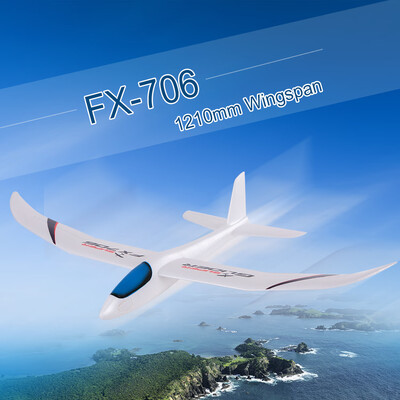FX-706 1210mm Wingspan Hand Throwing Glider Fixed Wing RC Racing Airplane Outdoor Aircraft DIY
FX-706 1210mm Wingspan Hand Throwing Glider Fixed Wing RC Racing Airplane Outdoor Aircraft DIY