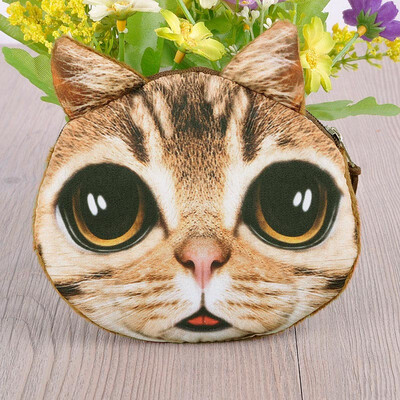 New Casual Handbag Purse Cute Fashion Women Coin Purse Cat Animal Print Mini Wallet Zipper Closure Small Clutch Bag
New Casual Handbag Purse Cute Fashion Women Coin Purse Cat Animal Print Mini Wallet Zipper Closure Small Clutch Bag