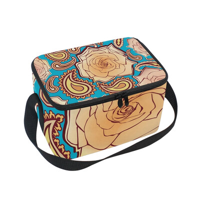 ALAZA Insulated Lunch Box Flower Rose Lunch Bag for Men Women Portable Tote Bag Cooler Bag
ALAZA Insulated Lunch Box Flower Rose Lunch Bag for Men Women Portable Tote Bag Cooler Bag