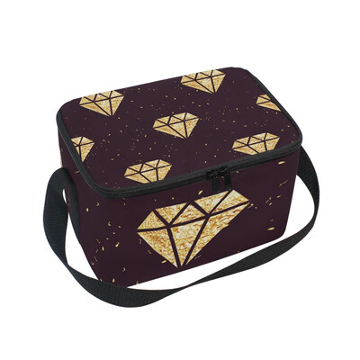 ALAZA Lunch Box Insulated Shining Golden Diamonds Lunch Bag Large Cooler Tote Bag for Men Women
ALAZA Lunch Box Insulated Shining Golden Diamonds Lunch Bag Large Cooler Tote Bag for Men Women