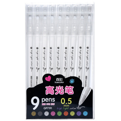 True color TRUECOLOR 05mm white highlight pen gel pen pen pen hook line pen painting pen hand-painted design 9 box GP7191
True color TRUECOLOR 05mm white highlight pen gel pen pen pen hook line pen painting pen hand-painted design 9 box GP7191