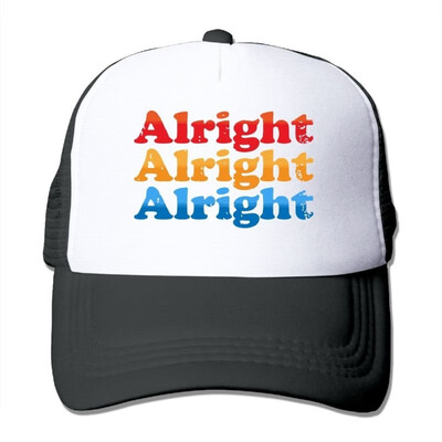 FashionMZI Unisex Trucker Hat Alright Alright Alright Mens Adjustable Mesh Cap Funny Snapback Hats
FashionMZI Unisex Trucker Hat Alright Alright Alright Mens Adjustable Mesh Cap Funny Snapback Hats