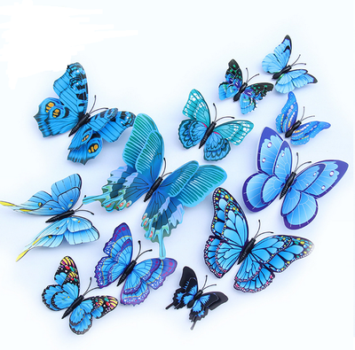 3D stereo double deck simulation butterfly living room decoration PVC color butterfly magnet adsorption
3D stereo double deck simulation butterfly living room decoration PVC color butterfly magnet adsorption