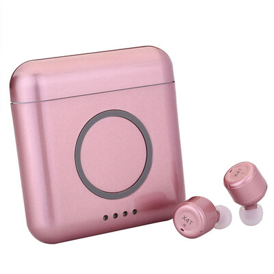 New X4T TWS Wireless Earphones Bluetooth 42 Headphone Stereo Earbuds with Mic Sport Earphone with 5200mAH Charge Box Power Bank
New X4T TWS Wireless Earphones Bluetooth 42 Headphone Stereo Earbuds with Mic Sport Earphone with 5200mAH Charge Box Power Bank