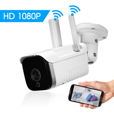 1080P Wireless WIFI HD Bullet IP Camera 20MP 2 PCS IR LEDS 36mm Lens H264 P2P Waterproof Dual WIFI Antenna Support Night Vision
1080P Wireless WIFI HD Bullet IP Camera 20MP 2 PCS IR LEDS 36mm Lens H264 P2P Waterproof Dual WIFI Antenna Support Night Vision