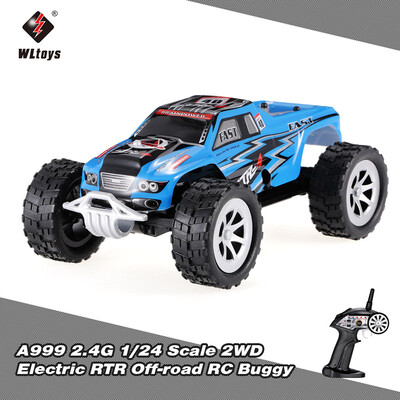 WLtoys A999 24G 124 Scale 2WD Full-Scale Speed Switch Electric RTR Off-road Buggy RC Car
WLtoys A999 24G 124 Scale 2WD Full-Scale Speed Switch Electric RTR Off-road Buggy RC Car
