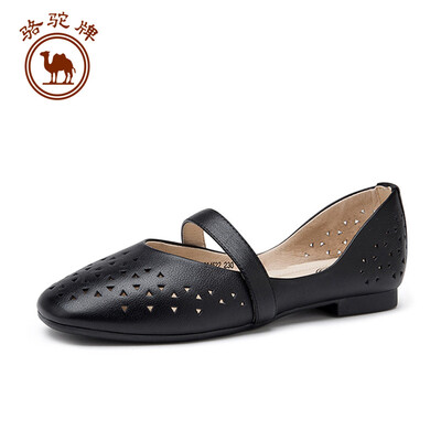 Camel brand single shoes female first layer cowhide fashion hollow flat bottom button W91504522 black 35225 yards
Camel brand single shoes female first layer cowhide fashion hollow flat bottom button W91504522 black 35225 yards
