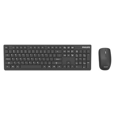 Philips PHILIPS SPT6602BS Wireless Keyboard Mouse Keyboard Mouse Set Mouse Mute Compact&Light Office Home Black
Philips PHILIPS SPT6602BS Wireless Keyboard Mouse Keyboard Mouse Set Mouse Mute Compact&Light Office Home Black
