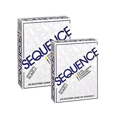 Party Games Sequence Playing Cards Game An Exciting Game of Strategy Friends Playing Together
Party Games Sequence Playing Cards Game An Exciting Game of Strategy Friends Playing Together