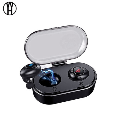 WH TWS U8 In-Ear Wireless Bluetooth V41 earphones Stereo Ultra Small Invisible with Microphone headset with MIC Charge Box
WH TWS U8 In-Ear Wireless Bluetooth V41 earphones Stereo Ultra Small Invisible with Microphone headset with MIC Charge Box