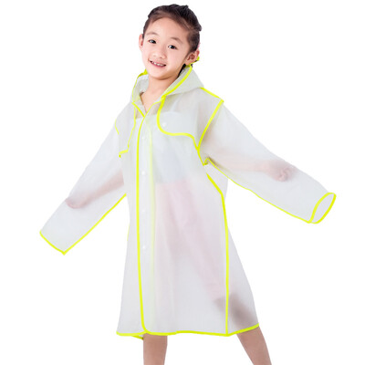 Yuhang YUHANG boys&girls EVA raincoat translucent poncho non-disposable travel outdoor raincoat long hooded VA661 black edging
Yuhang YUHANG boys&girls EVA raincoat translucent poncho non-disposable travel outdoor raincoat long hooded VA661 black edging