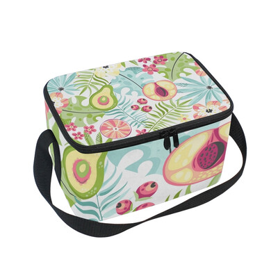 ALAZA Fruits And Flowers Lunch Box Insulated Lunch Bag Large Cooler Tote Bagfor Men Women
ALAZA Fruits And Flowers Lunch Box Insulated Lunch Bag Large Cooler Tote Bagfor Men Women