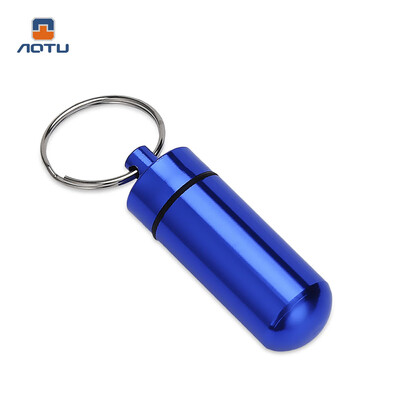 Aotu AT7605 Outdoor Emergency Portable Aluminum Alloy Medicine Pot Bottle with Key Ring
Aotu AT7605 Outdoor Emergency Portable Aluminum Alloy Medicine Pot Bottle with Key Ring