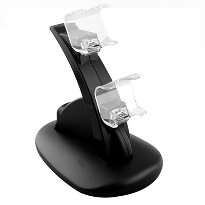 Black ABS Dual USB Charging Dock Station Stand for Playstation 4 PS4 Gaming Controller Charge Holder with Cable
Black ABS Dual USB Charging Dock Station Stand for Playstation 4 PS4 Gaming Controller Charge Holder with Cable