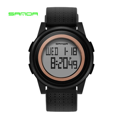 SANDA 337 Ultra-thin 9mm Sport Watch Men Electronic LED Digital Wrist Watches Waterproof Clock Calendar Watch for Male
SANDA 337 Ultra-thin 9mm Sport Watch Men Electronic LED Digital Wrist Watches Waterproof Clock Calendar Watch for Male