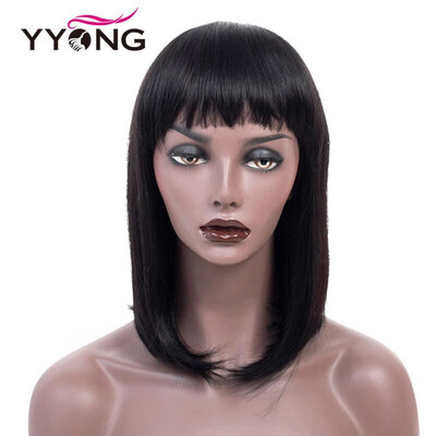 YYONG Bob Wig For Black Women Brazilian Hair Straight Weave Wigs Human Hair Wigs Natural Black Color Short Wigs
YYONG Bob Wig For Black Women Brazilian Hair Straight Weave Wigs Human Hair Wigs Natural Black Color Short Wigs
