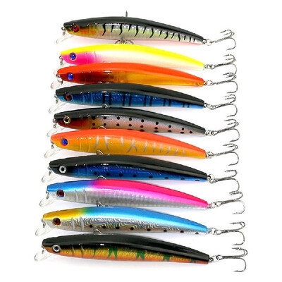 10PCS 115cm112g Fishing Lure Bait Tackle Trout Minnow 4 Hooks Hard Bait Artificial Lures Fishing Lure Kit Set
10PCS 115cm112g Fishing Lure Bait Tackle Trout Minnow 4 Hooks Hard Bait Artificial Lures Fishing Lure Kit Set