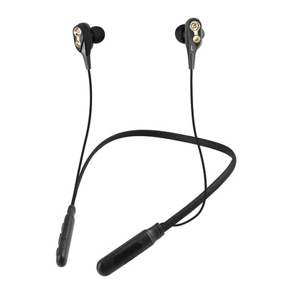 Sports Bluetooth 50 Headphones Dual Moving Coil In-ear Headset Neckband Style Wireless Music Earphone Line Control Hands-free wit 
Sports Bluetooth 50 Headphones Dual Moving Coil In-ear Headset Neckband Style Wireless Music Earphone Line Control Hands-free wit